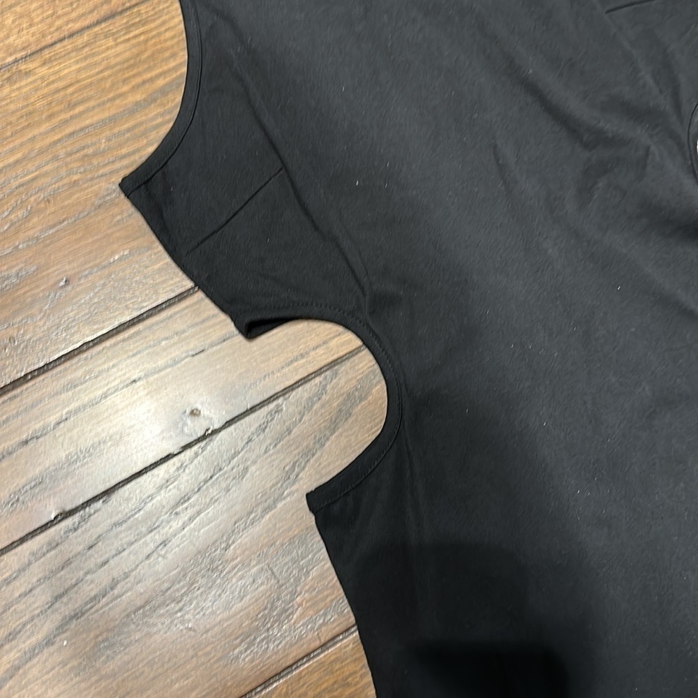 Frame Quiet Luxury Cutout Black Flared Midi Dress - Picture 3 of 5